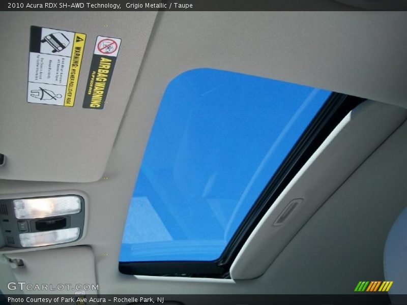 Grigio Metallic / Taupe 2010 Acura RDX SH-AWD Technology