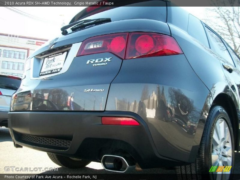 Grigio Metallic / Taupe 2010 Acura RDX SH-AWD Technology