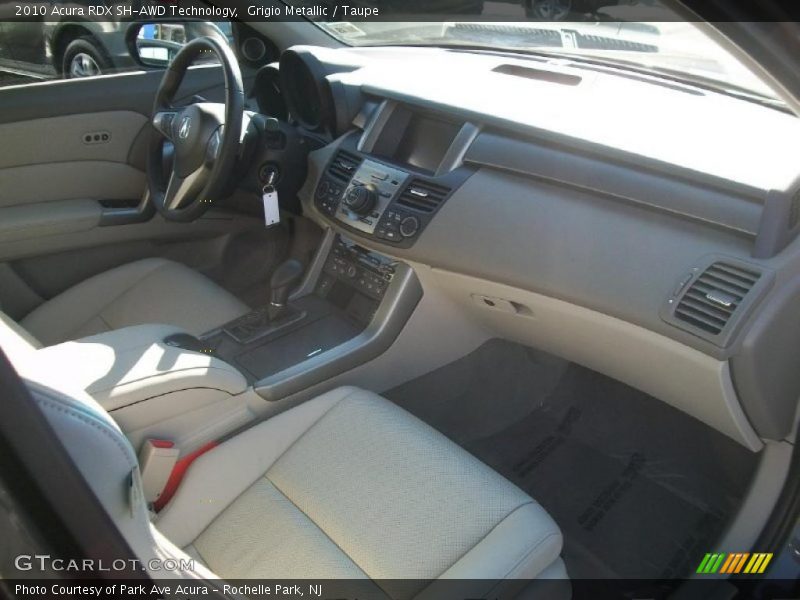 Grigio Metallic / Taupe 2010 Acura RDX SH-AWD Technology
