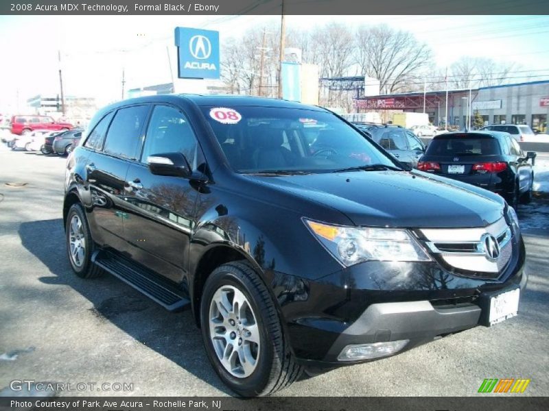 Formal Black / Ebony 2008 Acura MDX Technology