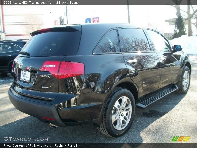Formal Black / Ebony 2008 Acura MDX Technology