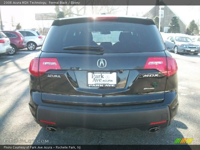 Formal Black / Ebony 2008 Acura MDX Technology