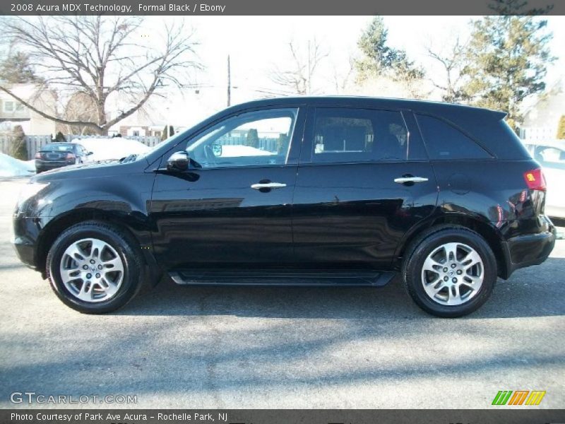 Formal Black / Ebony 2008 Acura MDX Technology