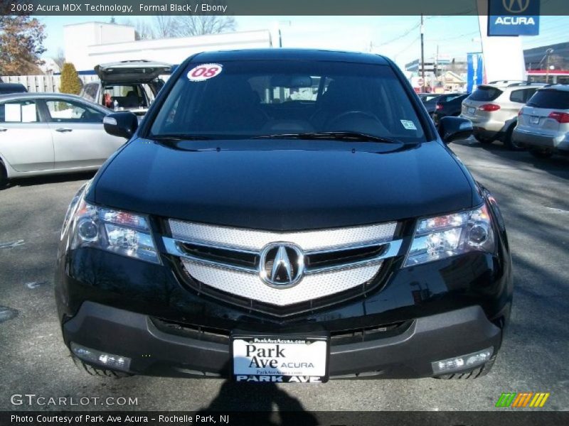 Formal Black / Ebony 2008 Acura MDX Technology