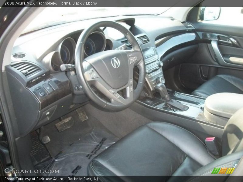 Formal Black / Ebony 2008 Acura MDX Technology