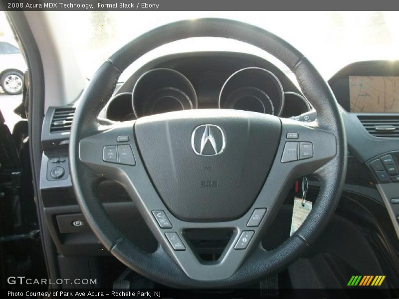 Formal Black / Ebony 2008 Acura MDX Technology