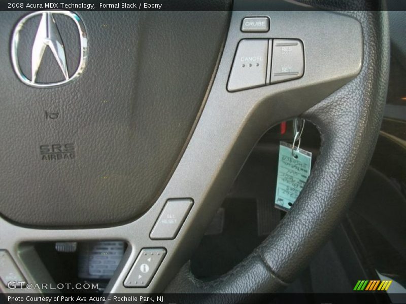 Formal Black / Ebony 2008 Acura MDX Technology