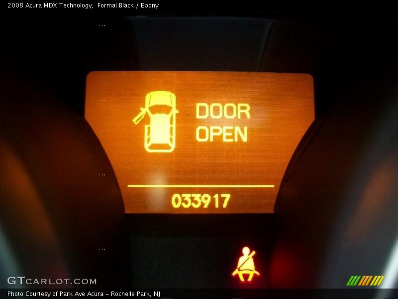 Formal Black / Ebony 2008 Acura MDX Technology