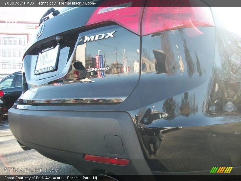 Formal Black / Ebony 2008 Acura MDX Technology