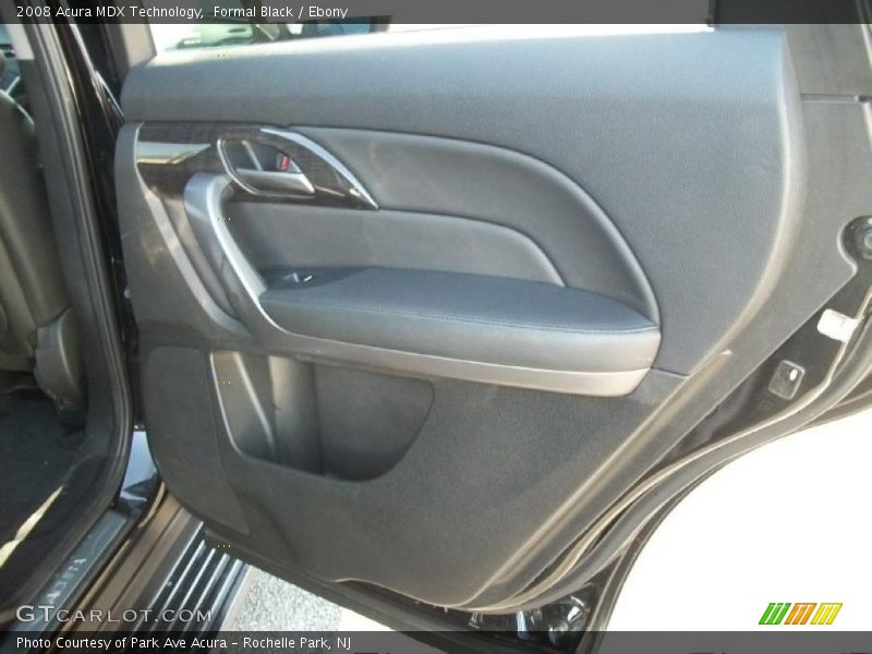 Formal Black / Ebony 2008 Acura MDX Technology