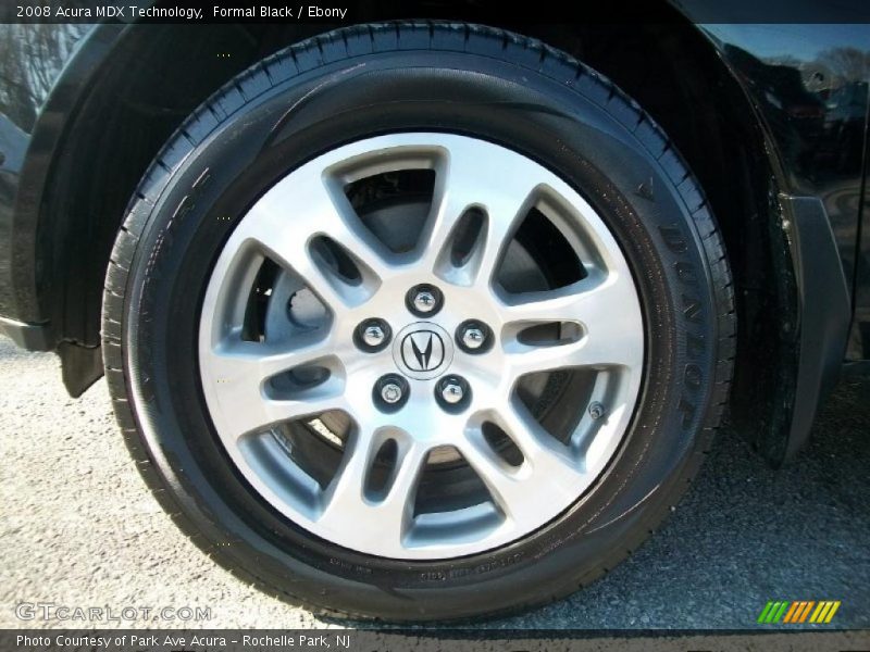 Formal Black / Ebony 2008 Acura MDX Technology