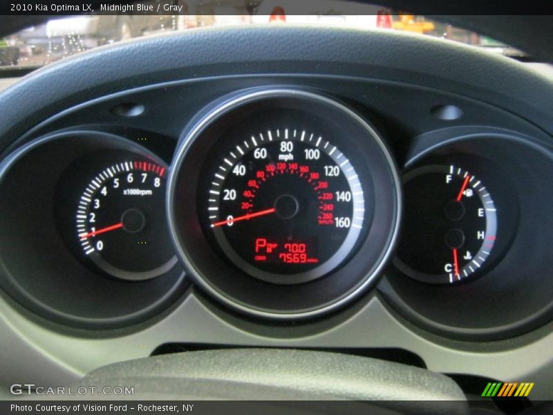 Midnight Blue / Gray 2010 Kia Optima LX