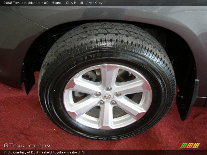 Magnetic Gray Metallic / Ash Gray 2008 Toyota Highlander 4WD