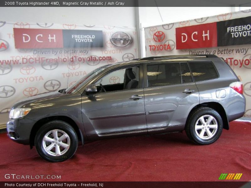 Magnetic Gray Metallic / Ash Gray 2008 Toyota Highlander 4WD