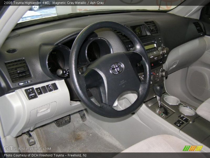 Magnetic Gray Metallic / Ash Gray 2008 Toyota Highlander 4WD
