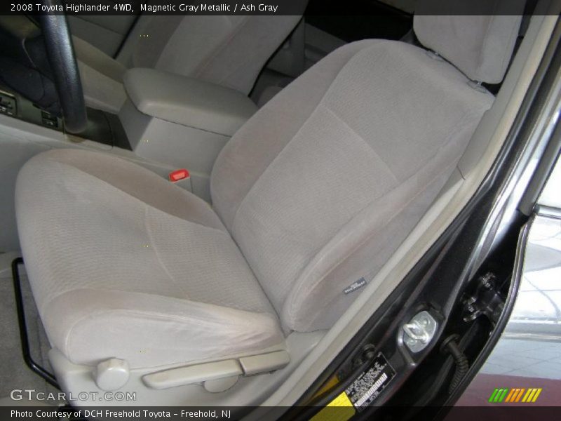 Magnetic Gray Metallic / Ash Gray 2008 Toyota Highlander 4WD