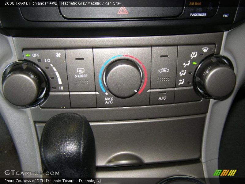 Magnetic Gray Metallic / Ash Gray 2008 Toyota Highlander 4WD