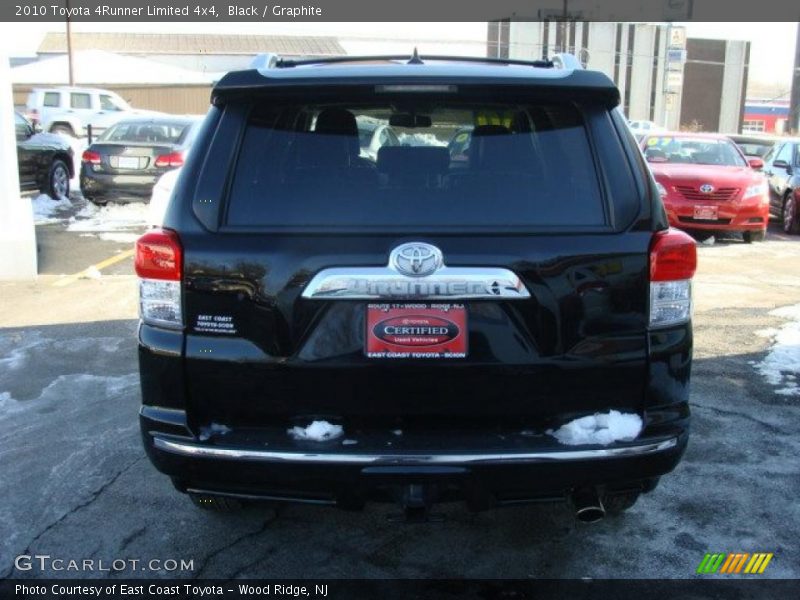 Black / Graphite 2010 Toyota 4Runner Limited 4x4