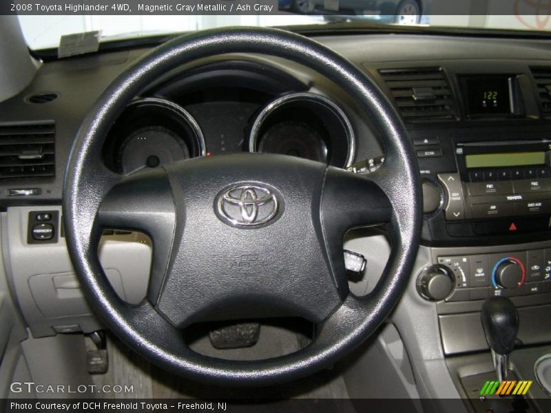 Magnetic Gray Metallic / Ash Gray 2008 Toyota Highlander 4WD
