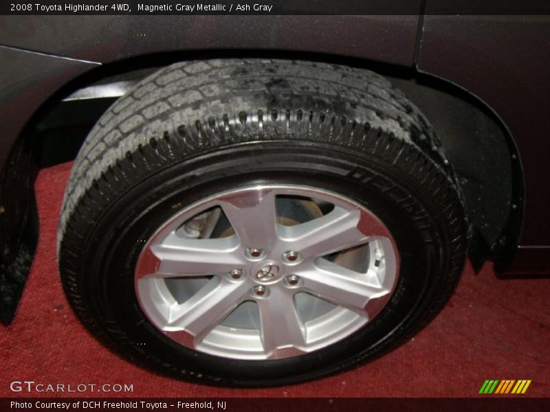 Magnetic Gray Metallic / Ash Gray 2008 Toyota Highlander 4WD