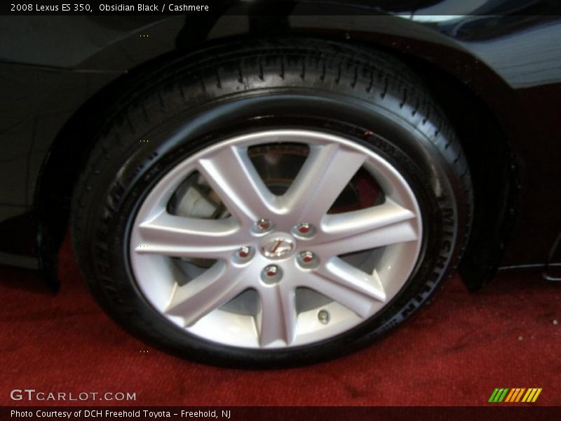 Obsidian Black / Cashmere 2008 Lexus ES 350