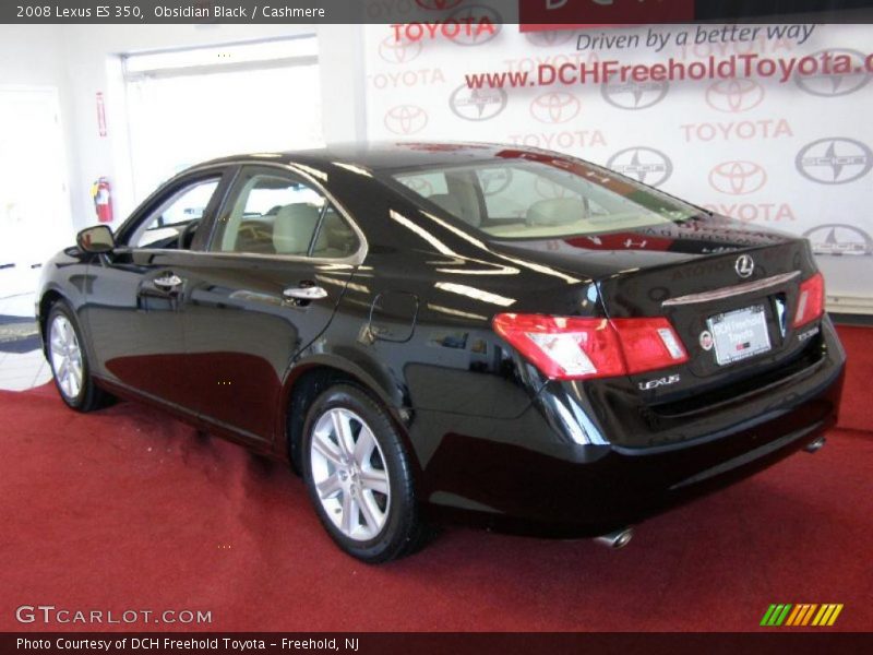 Obsidian Black / Cashmere 2008 Lexus ES 350