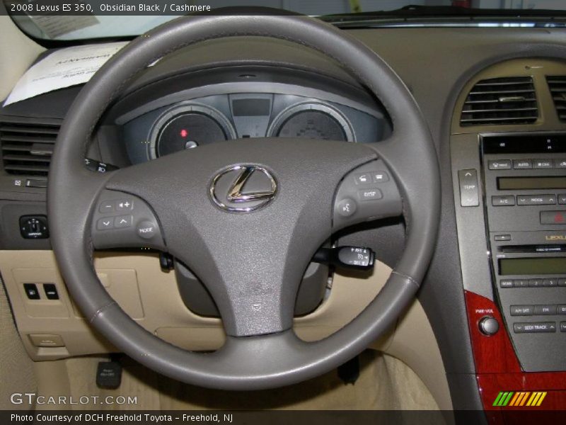 Obsidian Black / Cashmere 2008 Lexus ES 350