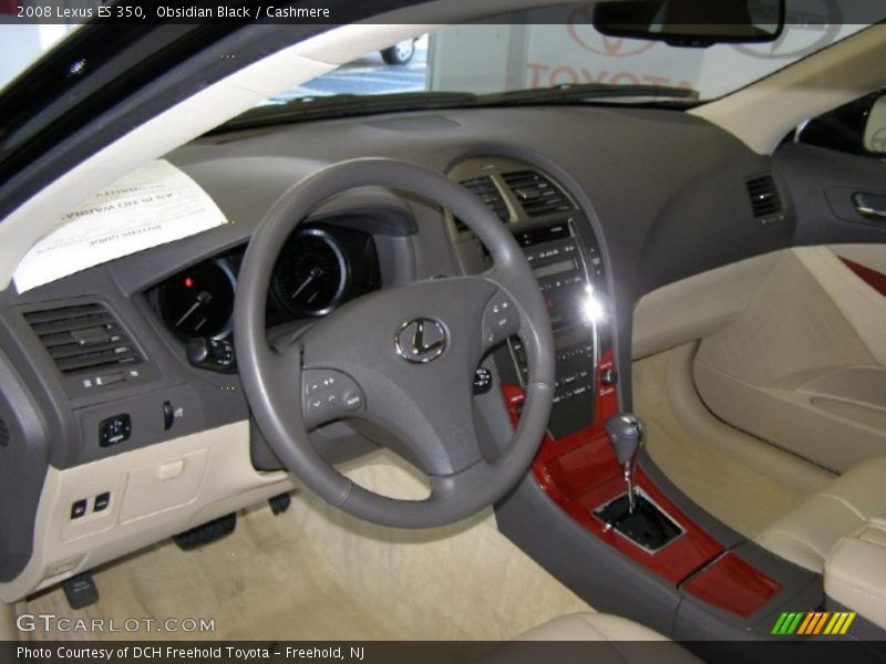 Obsidian Black / Cashmere 2008 Lexus ES 350