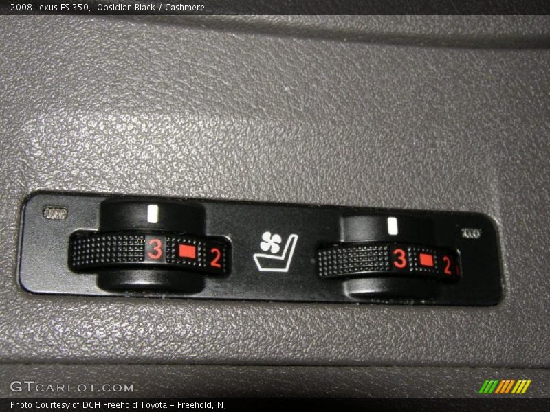 Obsidian Black / Cashmere 2008 Lexus ES 350