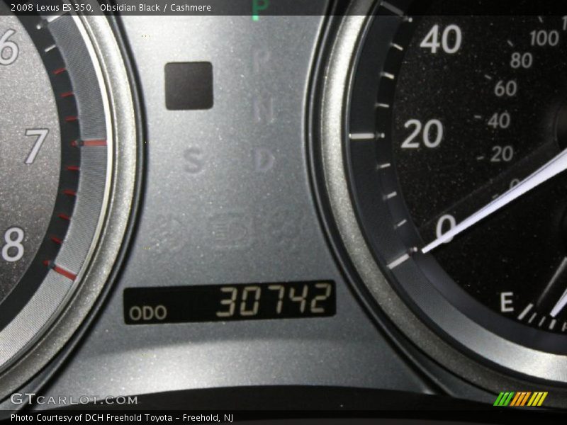 Obsidian Black / Cashmere 2008 Lexus ES 350