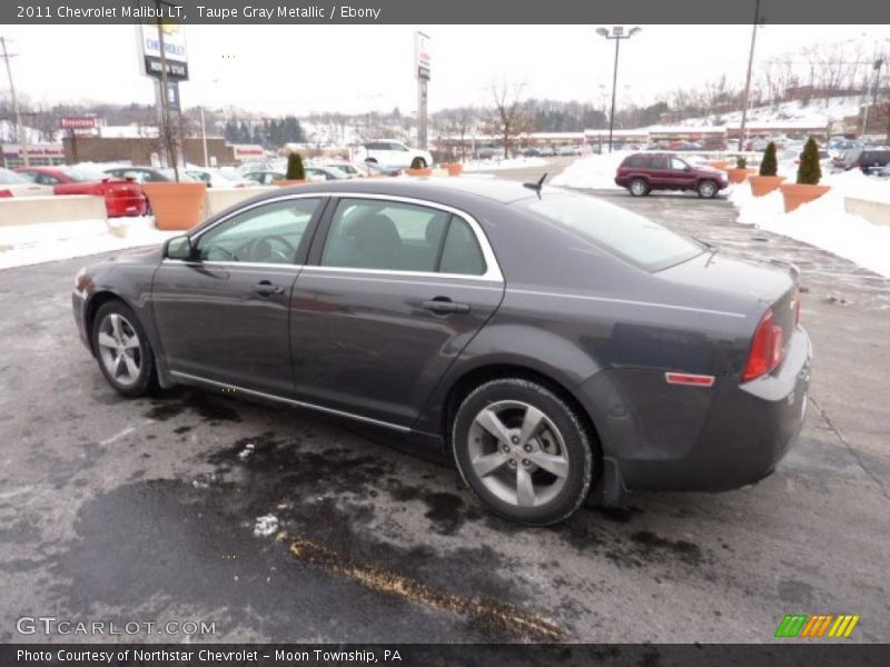 Taupe Gray Metallic / Ebony 2011 Chevrolet Malibu LT