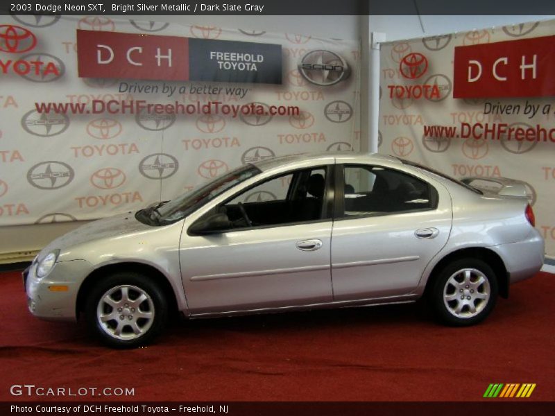 Bright Silver Metallic / Dark Slate Gray 2003 Dodge Neon SXT