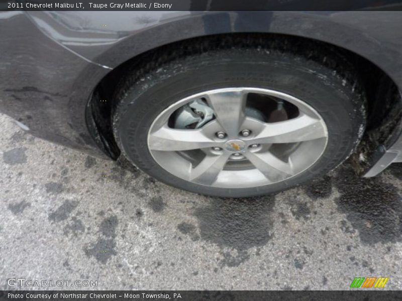 Taupe Gray Metallic / Ebony 2011 Chevrolet Malibu LT