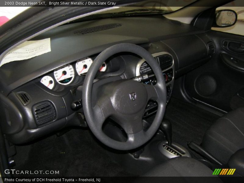 Bright Silver Metallic / Dark Slate Gray 2003 Dodge Neon SXT