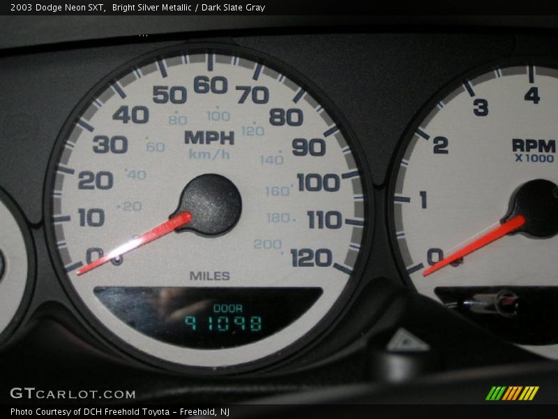 Bright Silver Metallic / Dark Slate Gray 2003 Dodge Neon SXT