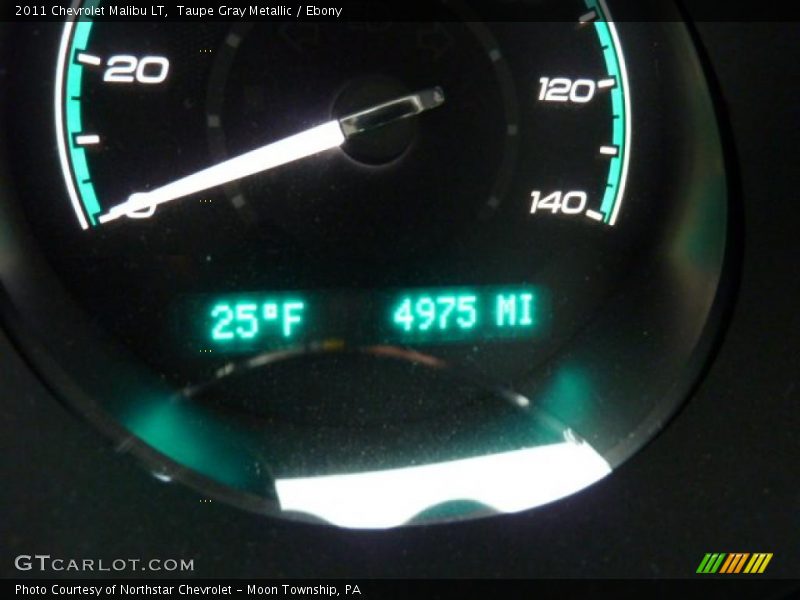 Taupe Gray Metallic / Ebony 2011 Chevrolet Malibu LT