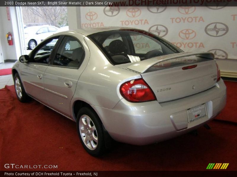 Bright Silver Metallic / Dark Slate Gray 2003 Dodge Neon SXT