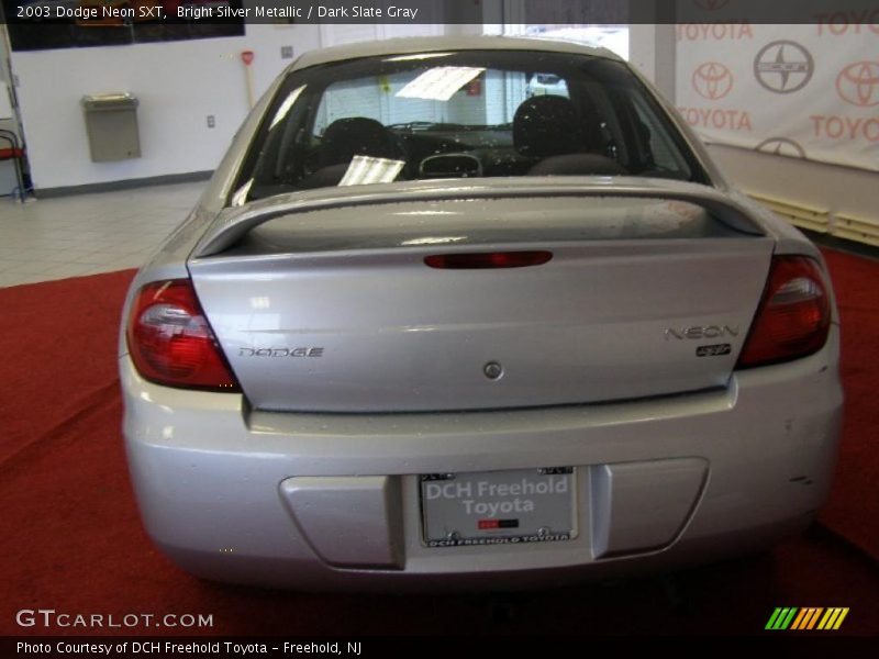Bright Silver Metallic / Dark Slate Gray 2003 Dodge Neon SXT