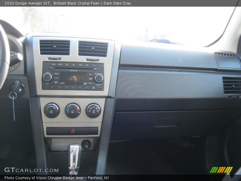 Brilliant Black Crystal Pearl / Dark Slate Gray 2010 Dodge Avenger SXT