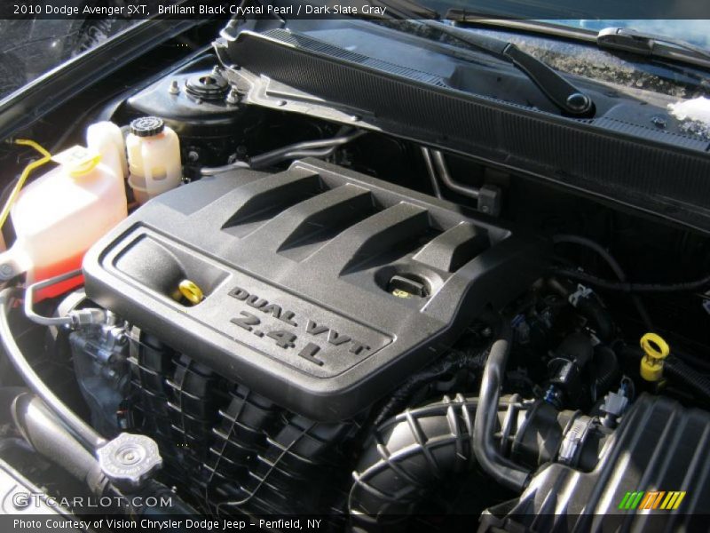Brilliant Black Crystal Pearl / Dark Slate Gray 2010 Dodge Avenger SXT