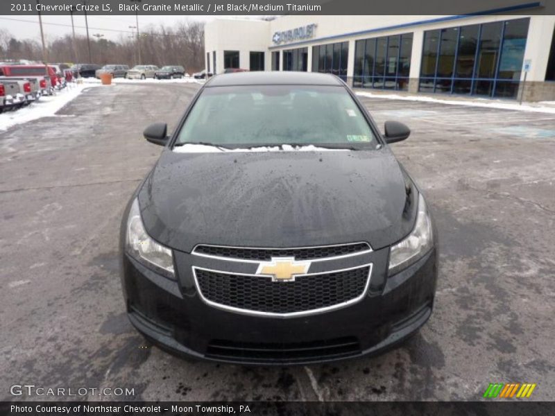 Black Granite Metallic / Jet Black/Medium Titanium 2011 Chevrolet Cruze LS