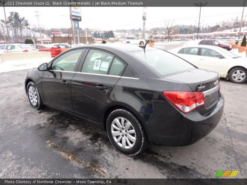 Black Granite Metallic / Jet Black/Medium Titanium 2011 Chevrolet Cruze LS