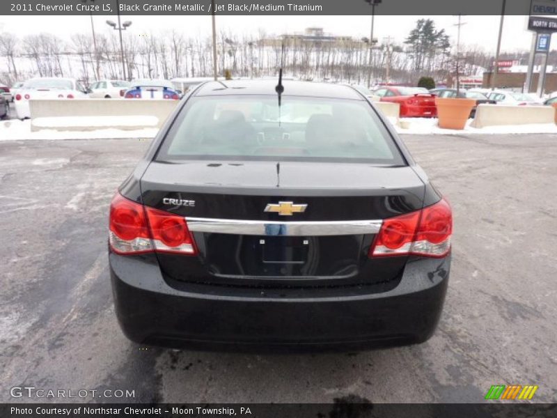 Black Granite Metallic / Jet Black/Medium Titanium 2011 Chevrolet Cruze LS