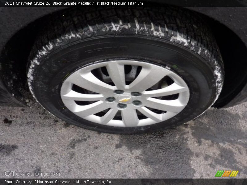 Black Granite Metallic / Jet Black/Medium Titanium 2011 Chevrolet Cruze LS