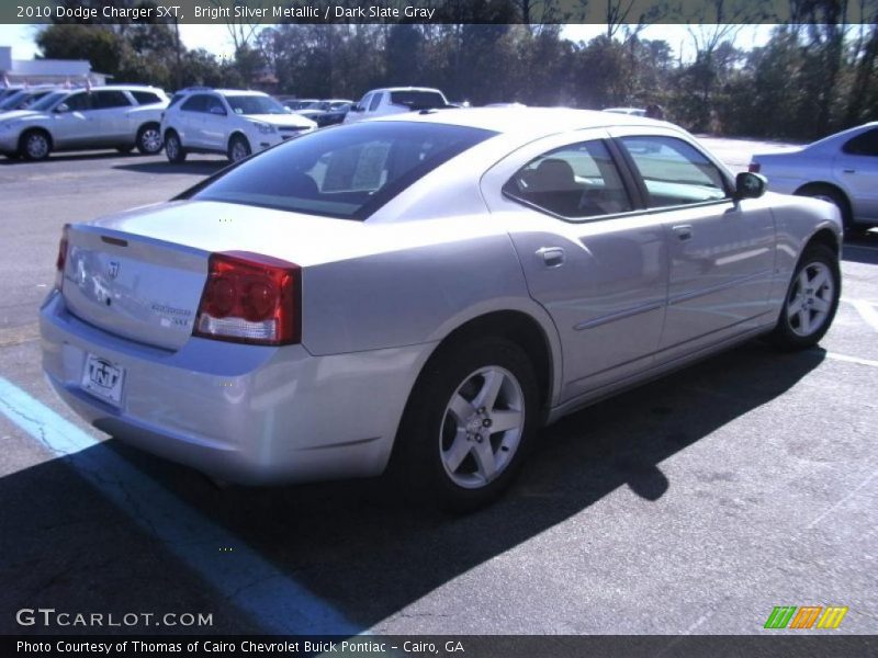 Bright Silver Metallic / Dark Slate Gray 2010 Dodge Charger SXT
