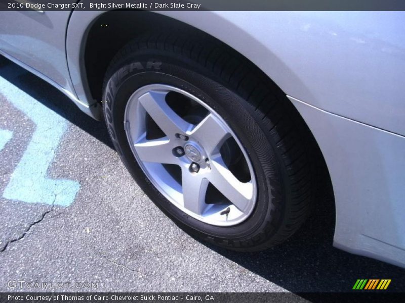 Bright Silver Metallic / Dark Slate Gray 2010 Dodge Charger SXT