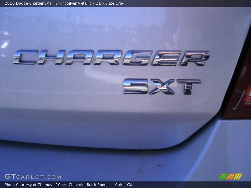 Bright Silver Metallic / Dark Slate Gray 2010 Dodge Charger SXT