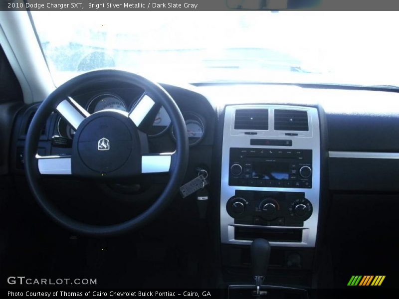 Bright Silver Metallic / Dark Slate Gray 2010 Dodge Charger SXT