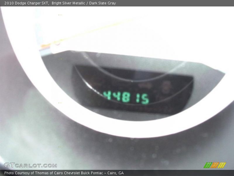 Bright Silver Metallic / Dark Slate Gray 2010 Dodge Charger SXT