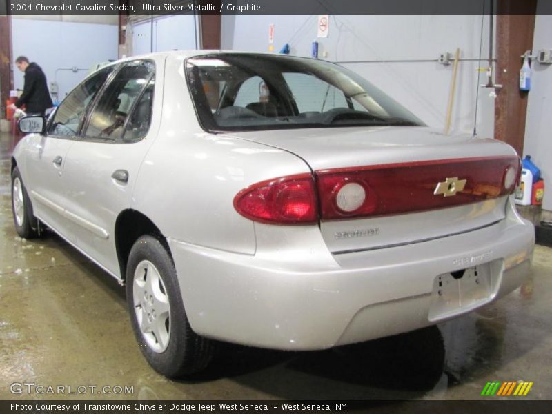 Ultra Silver Metallic / Graphite 2004 Chevrolet Cavalier Sedan